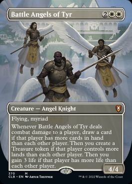 Battle Angels of Tyr Commander Legends- Battle for Baldur's Gate Alternate Art